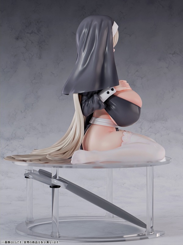 「懺悔室の巨乳シスター リュシエル 1/6スケール塗装済み完成品フィギュア」