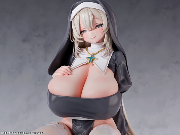 「懺悔室の巨乳シスター リュシエル 1/6スケール塗装済み完成品フィギュア」