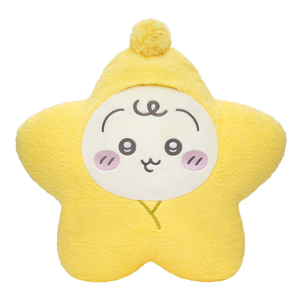 A賞：星に包まれたうさぎのBIGクッション