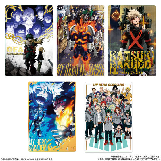 アニメ『僕のヒーローアカデミア』 カードソフトクッキー