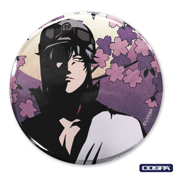 銀さん夜桜 65mm缶バッジ