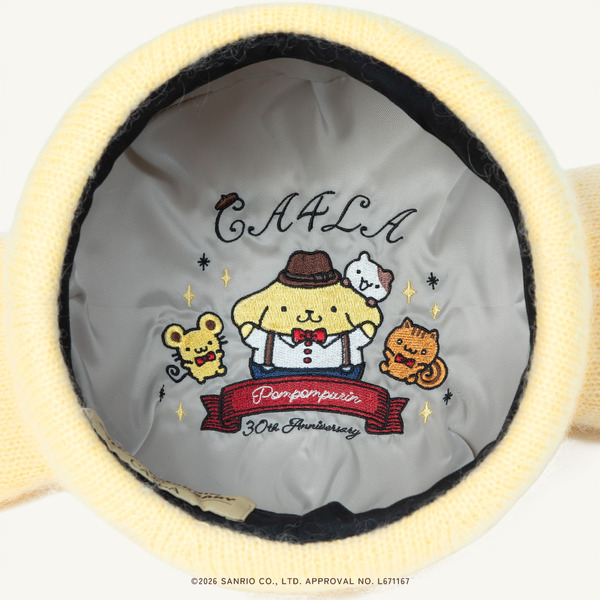 POMPOMPURIN 30th Anniv. × CA4LA FACE HAT