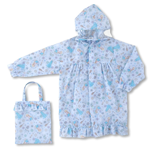 キッズ用レインコート バッグ入り（エルサ）3,500円