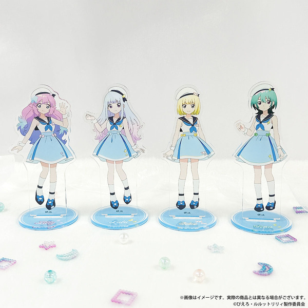 ぴえろ魔法少女シリーズ　魔法の姉妹ルルットリリィ アクリルスタンド（全4種）