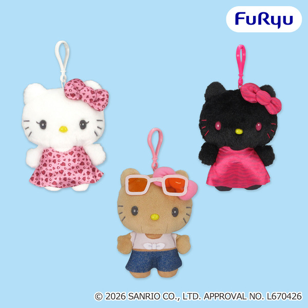 SANRIO FES 2026 カラフルリンクコーデ くりっぴぃ ぬいぐるみシリーズ（6月予定・全5アイテム）