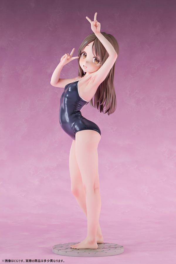 「スク水部 小花りな 1/5スケール塗装済み完成品フィギュア」