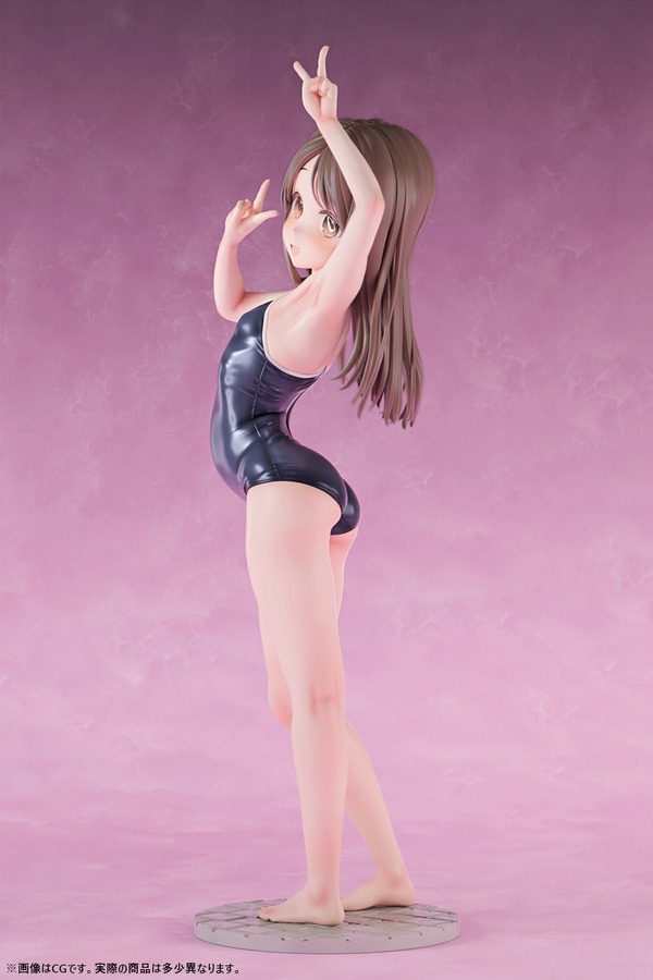 「スク水部 小花りな 1/5スケール塗装済み完成品フィギュア」