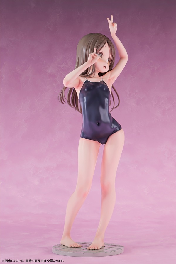 「スク水部 小花りな 1/5スケール塗装済み完成品フィギュア」