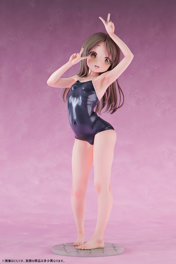 「スク水部 小花りな 1/5スケール塗装済み完成品フィギュア」