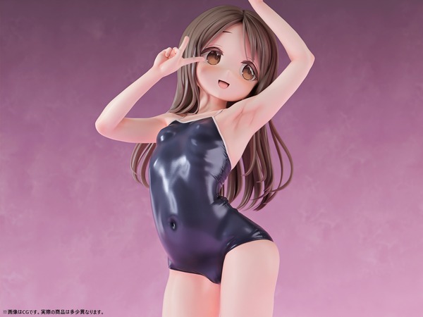 「スク水部 小花りな 1/5スケール塗装済み完成品フィギュア」
