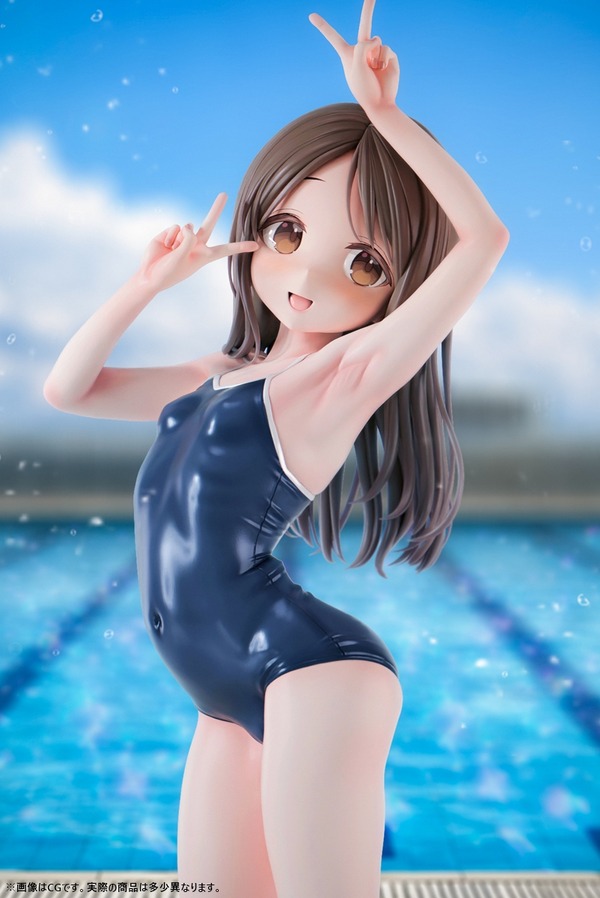「スク水部 小花りな 1/5スケール塗装済み完成品フィギュア」