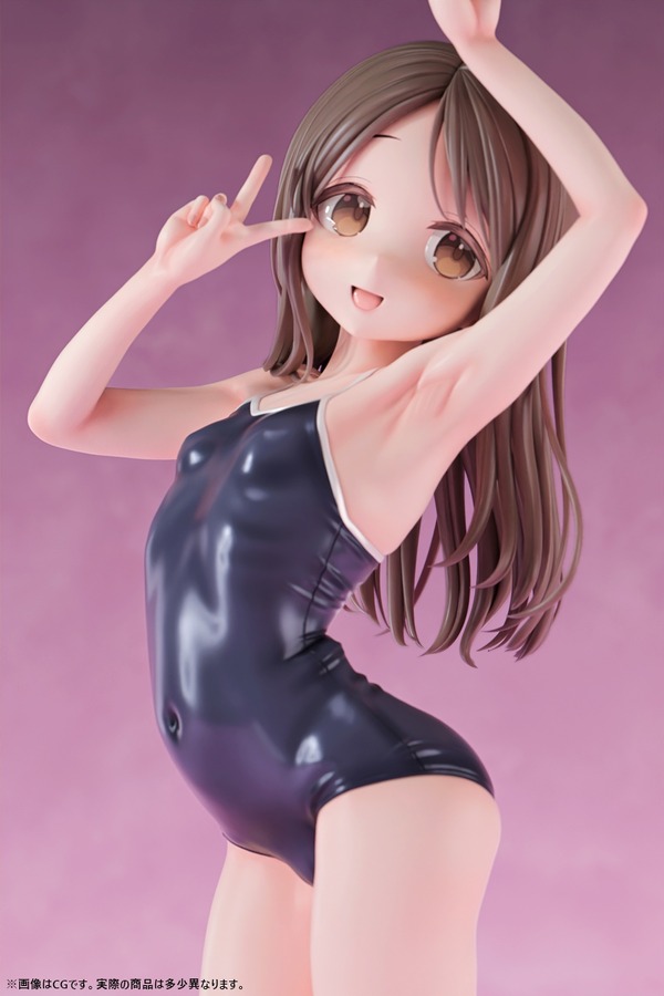 「スク水部 小花りな 1/5スケール塗装済み完成品フィギュア」