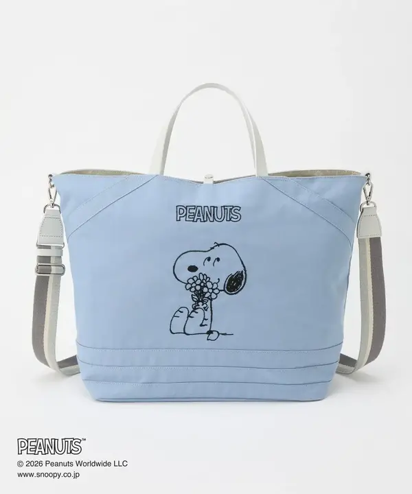 《PEANUTS×russet》リバーシブルビッグトートバッグ ¥36,300（税込）
