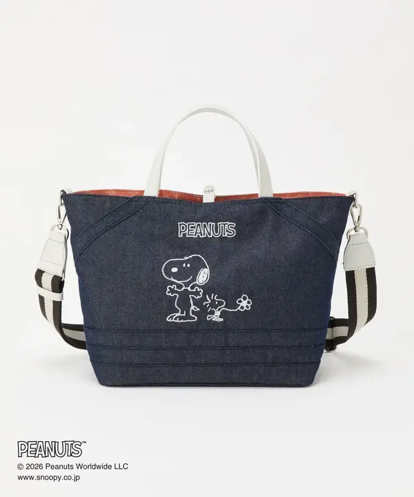 《PEANUTS×russet》リバーシブルトートバッグ　¥33,000（税込）