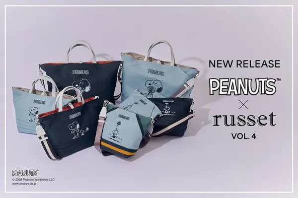 《PEANUTS×russet》