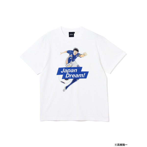 キャプテン翼 × BEAMS MANGART　「翼VICTORY  Tシャツ（ホワイト）」