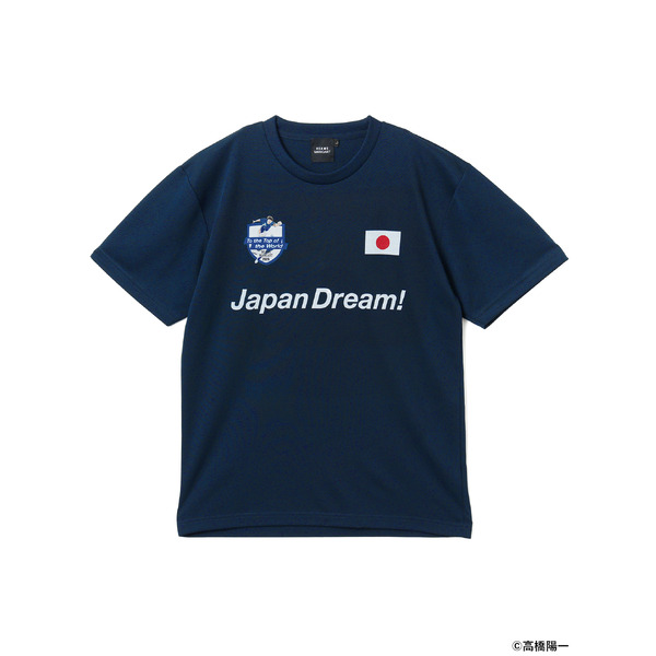 キャプテン翼 × BEAMS MANGART　「ユニフォーム Tシャツ（ネイビー）」