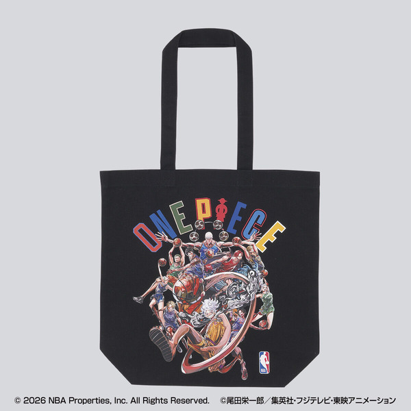 「ONE PIECE × NBA Tote Bag」