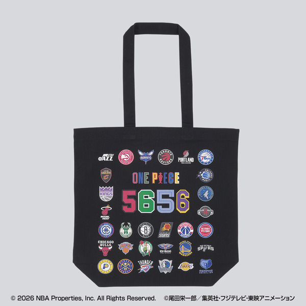「ONE PIECE × NBA Tote Bag」