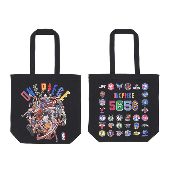 「ONE PIECE × NBA Tote Bag」