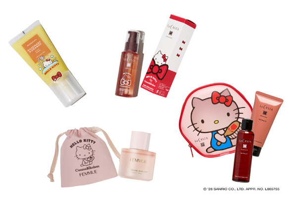 Cosme Kitchen × ハローキティコラボレーションアイテム