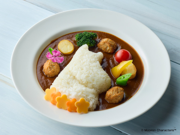 ムーミン 欧風ミートボールカレー（扇子付き）　2,600円