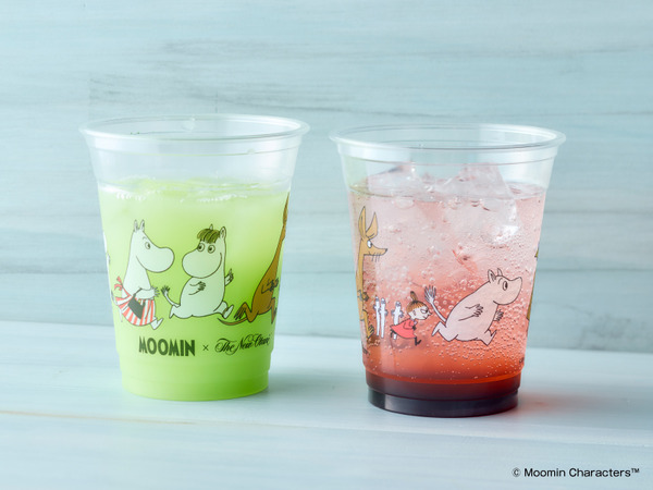 ムーミン谷の森のしずく／ムーミン谷の森のベリーソーダ　（アクリルコースター1個付き）各1,300円