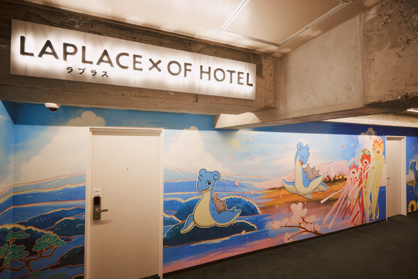 みやぎ応援ポケモン「ラプラス」と宮城県仙台市「OF HOTEL」がコラボ企画を実施　10Fのコラボフロア（イメージ）
