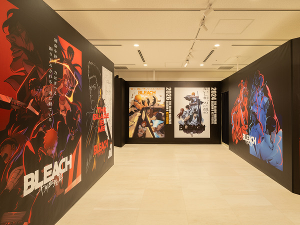 「TVアニメ『BLEACH 千年血戦篇-禍進譚-』特別展示」会場風景