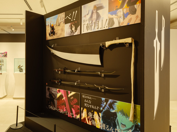 「TVアニメ『BLEACH 千年血戦篇-禍進譚-』特別展示」会場風景