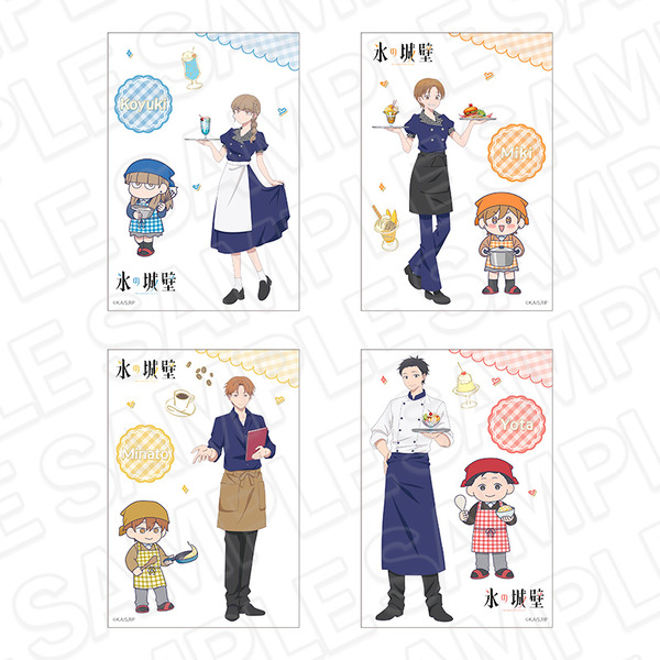ステッカーシート cafe ver.価格：各880円(税込)