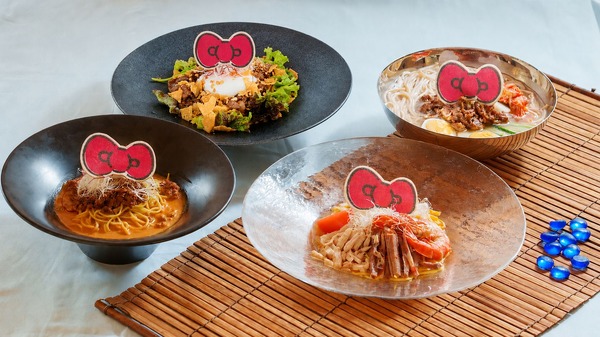 レストラン玉手箱／麻辣冷麺、冷やし豆乳担々麵、海鮮柚子冷麵、GARDENテラス／韓国冷麵