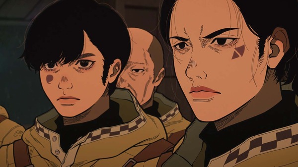 春アニメ『日本三國』第9話「泣いて弥々吉を斬る」場面写真（C）松木いっか／小学館／日本三國製作委員会
