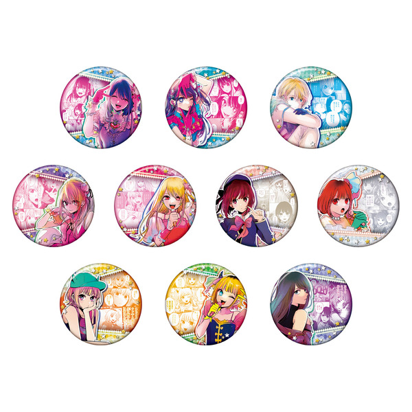 コレクション缶バッジ “MEMORIES”(全10種／ランダム1種入り)価格550円(税込)