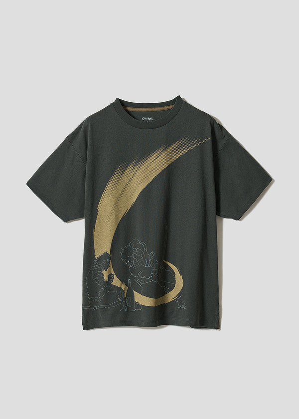 アニメ『刃牙道』×グラニフ　「強き人よ｜ビッグシルエットTシャツ」
