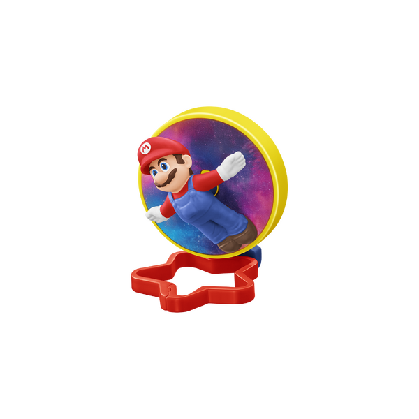 マリオやピーチ姫がマクドナルドのハッピーセットに☆ 映画「ザ・スーパーマリオギャラクシー・ムービー」のおもちゃ＆スペシャルブックが登場