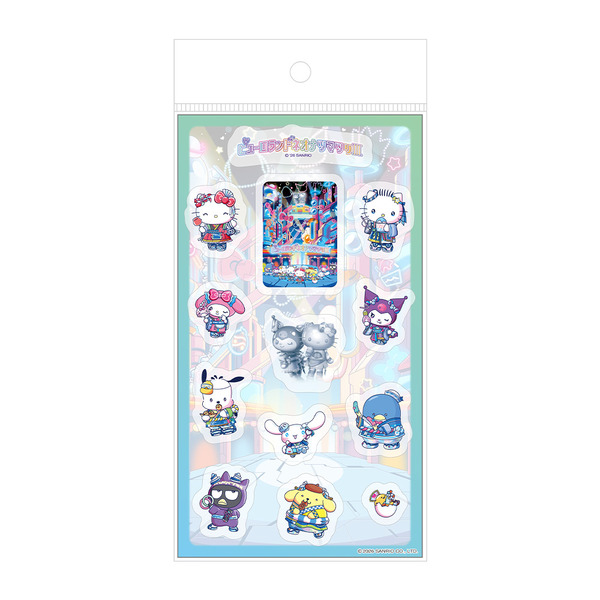 ネオナツマツリⅢ フレーク入りシール(フード)