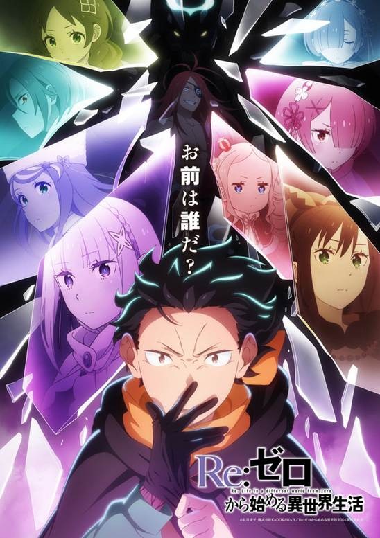 春アニメ『Re:ゼロから始める異世界生活』4th seasonキービジュアル