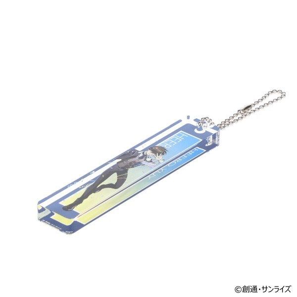 「ガンダムGWX 周年イラスト ルームキー風アクリルチャーム （ヒイロ、ドモン、ガロード）【2026年8月発送】」
