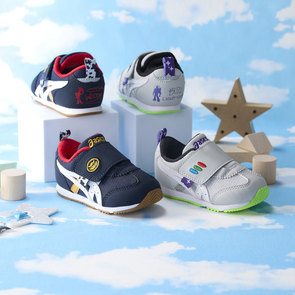 アシックス「IDAHO BABY KT-ES / TOY STORY」「IDAHO MINI KT-ES / TOY STORY」