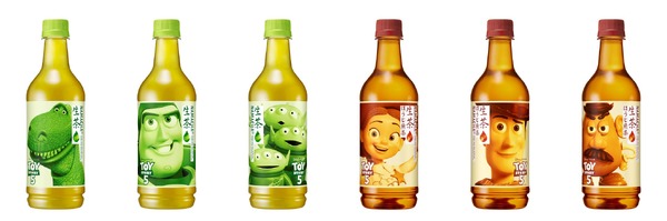 キリン「生茶」「生茶 ほうじ煎茶」トイ・ストーリー限定ラベル