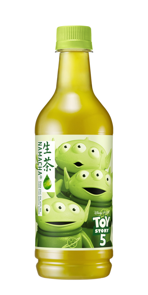キリン「生茶」トイ・ストーリー限定ラベル