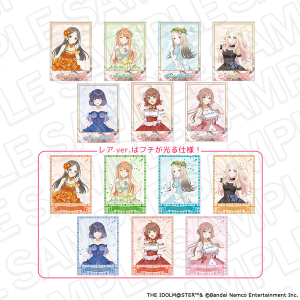 インスタントフォト風ブロマイド(ランダム) floral dress ver. B