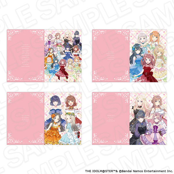 クリアファイルセットfloral dress ver.