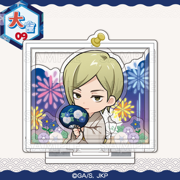 まるくじ「呪術廻戦 Summer memories YUKATA style」復刻版　大吉：選べるアクリルジオラマ【七海 建人B】