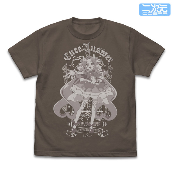 TVアニメ『名探偵プリキュア！』キュアアンサー Tシャツ（CHARCOAL）