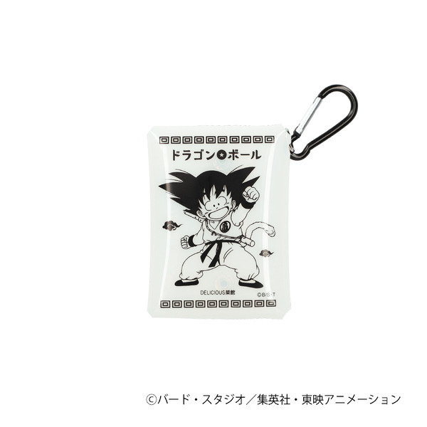 ドラゴンボール DELICIOUS菜館 クリアポーチ 悟空(おかわり)／悟空／ブルマ