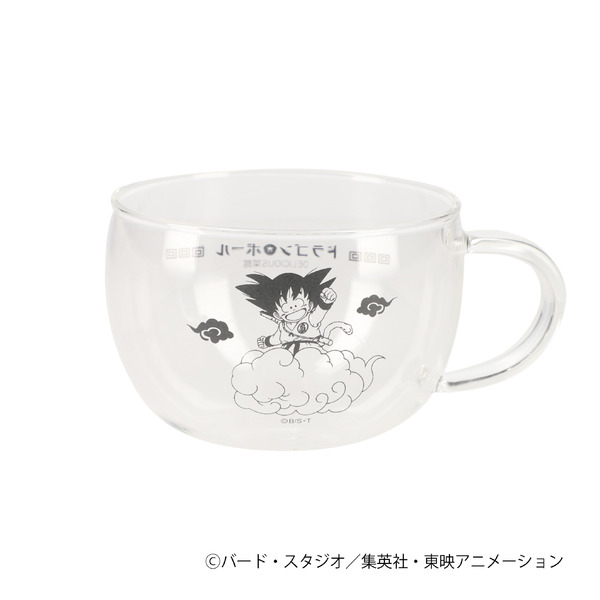 ドラゴンボール DELICIOUS菜館 耐熱ガラスカップ 悟空(おかわり)／悟空