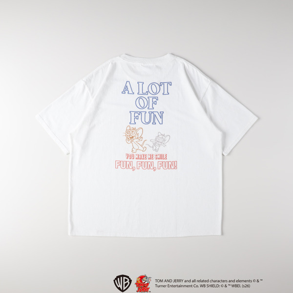 「トムとジェリー プリントTシャツ」メンズ 3,990円