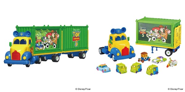 「ドリームトミカ ディズニーモータース トイズキャリー トイ・ストーリー5」4,400円